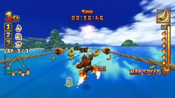 Donkey Kong- Barrel Blast screen shot game playing